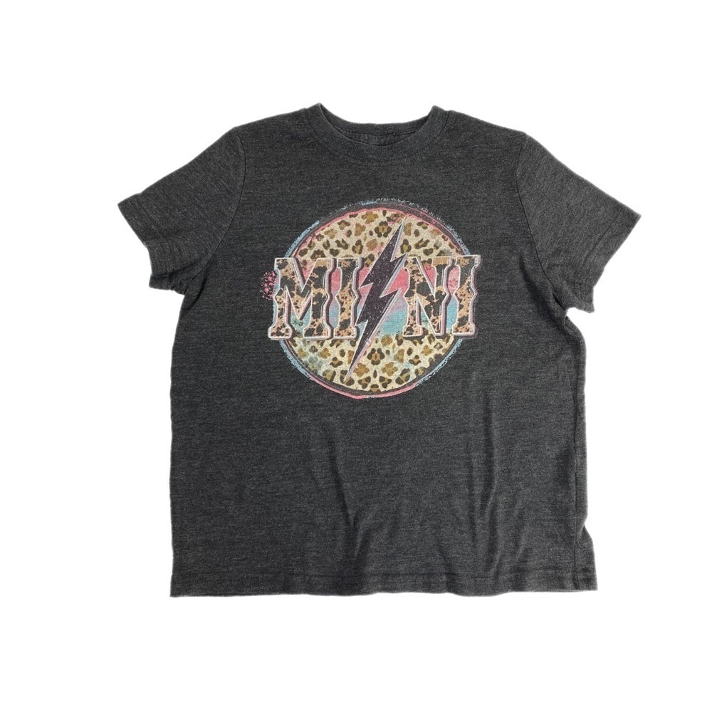 Rabbit Skins Girl’s “Mini” Gray Short Sleeve Tee Sz 5/6